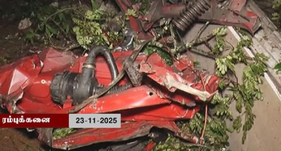 மரம் முறிந்து வீழ்ந்ததில் ஒருவர் உயிரிழப்பு